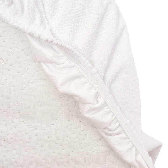 Mattress cover Twins moisture-proof terry in a stroller 75x35 white