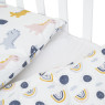 Змінна постіль 3 ел Twins Comfort line Динозаврик сірий