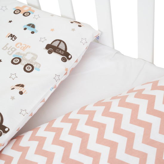 Змінна постіль 3 ел Twins Comfort line Авто коричневий