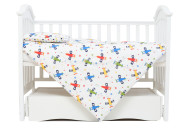 Сменная постель 3 эл Twins Comfort line Самолетики голубой