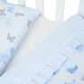 Змінна постіль 3 ел Twins Romantic Spring collection Butterfly блакитний