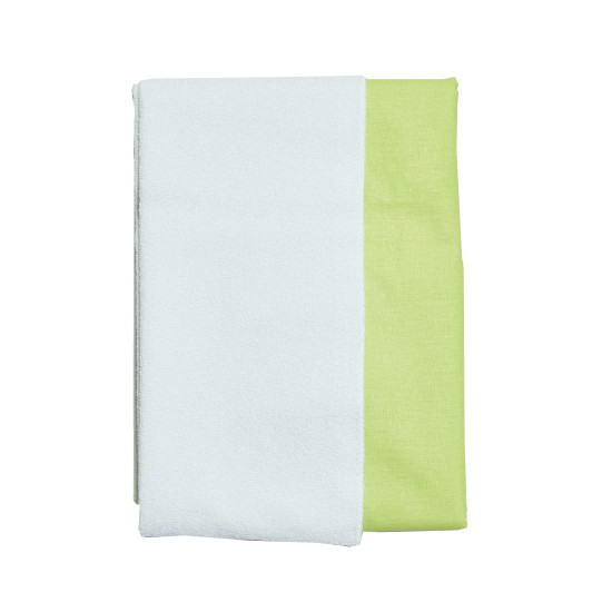 Пеленка Twins двусторонняя водонепроницаемая 100х70 1610-МХ-19-100х70, light green, салатовый