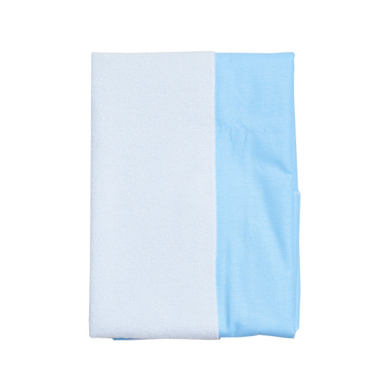 Пеленка Twins двусторонняя водонепроницаемая 100х70 1610-МХ-04-100х70, blue, синий