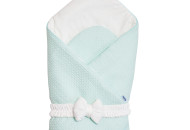 Envelope-a blanket with a bow Twins Cotton 1418-TS-14, Mint, M