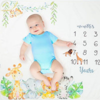 Плед Twins Caramel 85x90 Календар росту boy, мальчик