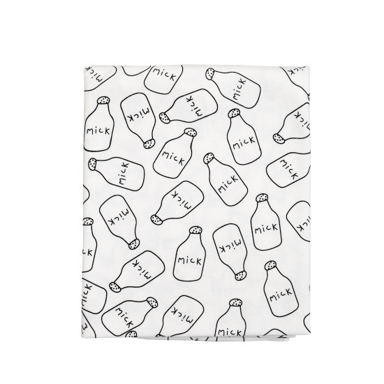 Пеленка Twins трикотаж 110Х90 Milk
