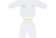 Детский костюм трикотажный Twins Leo Simple экрю 1-3 мес