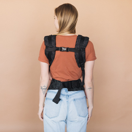 Ergo - Backpack Love & Carry One+Cool LC554, Urban, Black