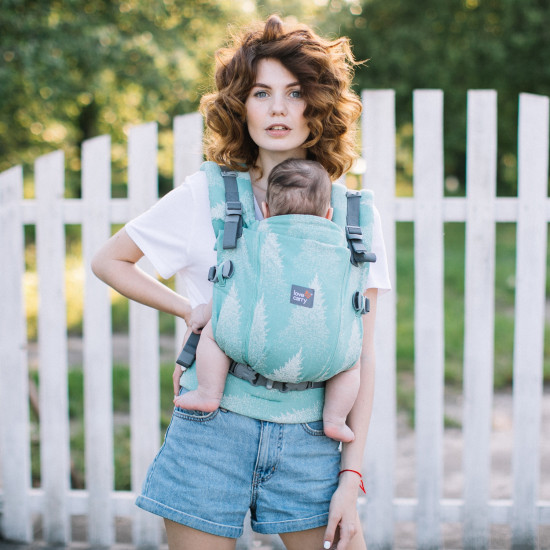 Эрго - рюкзак Love & Carry One+Cool LC551, Секвойя, зеленый