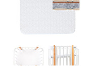Mattress in cradle Ingvart Nika coconut+flexo felt 2000000002477-60, white