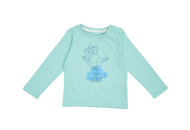 Кофточка Twins Bunny длинный рукав mint, мятный, 74/80