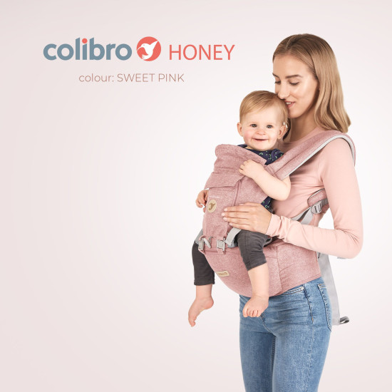 Эрго-рюкзак Colibro Honey Sweet pink