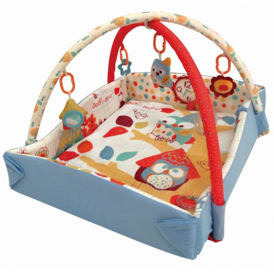 Коврик с бортиками Baby Mix TK / 3261CE-4992 Сова TK / 3261CE-4992, Сова, мультиколир