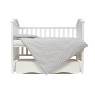 Змінна постіль 3 ел Twins Premium Starlet 3028-P-020, Starlet grey, сірий