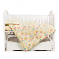 Сменная постель 3 эл Twins Comfort Пушистые мишки зеленые зеленый