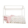 Bed 4 EL Twins Princess one and a half, powder