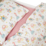 Bed 4 EL Twins Princess one and a half, powder