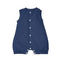 Песочник Twins Linen 68р W-104-PTL68-09, dark blue, синий