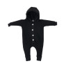 Romper Twins knitted insulated 62r,black