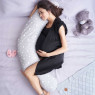 Подушка для вагітних Ceba Physio Multi джерсі W-741-700-635, Milky Way, сірий