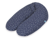 Подушка для вагітних Ceba Physio Multi джерсі W-741-700-668, Navy Stars, синій