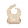 Bib silicone Twins TB-03-02, beige