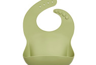 Bib silicone Twins TB-03-06, olive