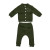 Children's suit Twins knitted insulated Ukraine (bomber jacket, pants) khaki 68s