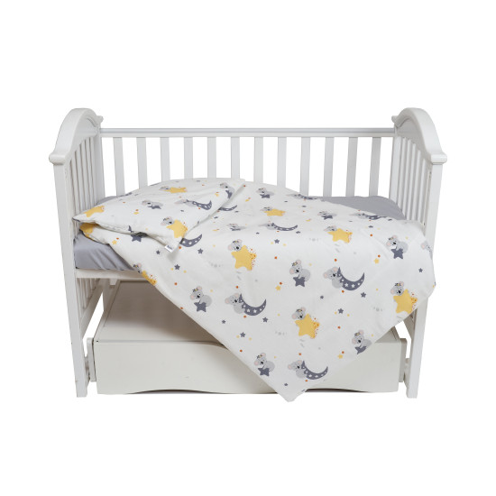 Сменная постель 3 эл Twins Comfort Soft (фланель) Koala серый