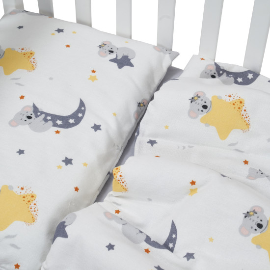 Сменная постель 3 эл Twins Comfort Soft (фланель) Koala серый