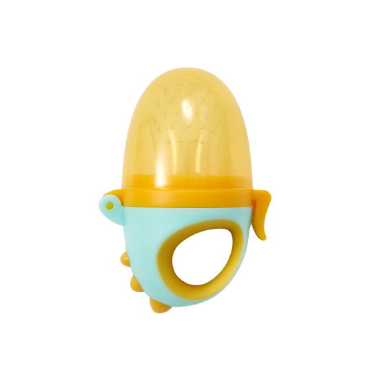 Ніблер силіконовий Twins Дракоша ND-03-05, yellow, жовтий