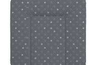 Пеленальный матрас Cebababy 75x72 Basic line W-144-066-265, Звездочка графит
