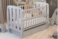 Back Oak Ball with a drawer 9800-dsh-10, gray, gray