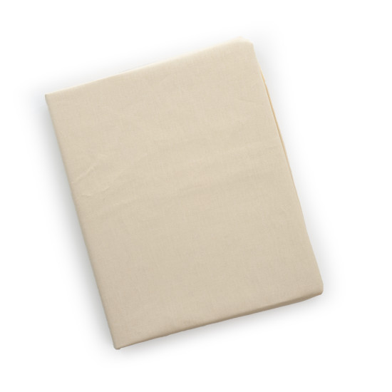 Простыня на резинке Twins 120x60 для овальной кровати 6030-02, beige, бежевая