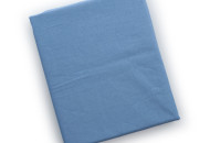 Простыня на резинке Twins 120x60 для овальной кровати 6030-04, blue, голубая