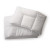 Children's blanket Twins 150x215 silicone white