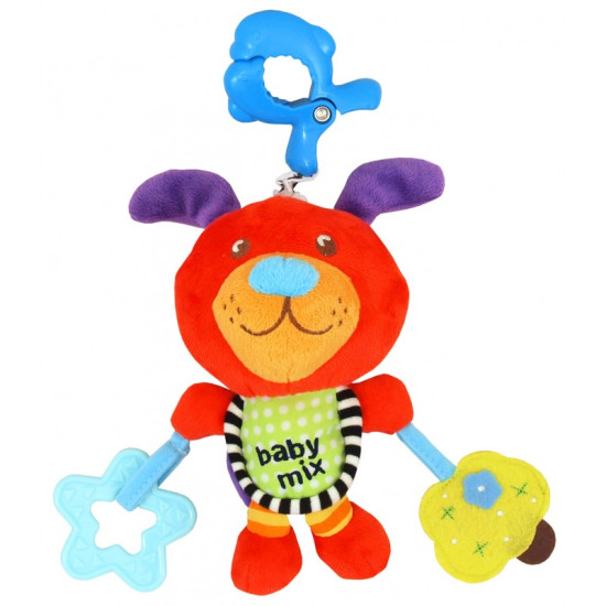 Plush Suspension Musical Baby Mix P / 1122-EU00 Dog red p / 1122-eu00, MIX, multicolyr
