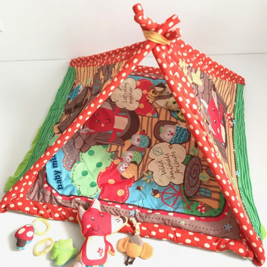 Коврик с бортиками Baby Mix TK / Q3312 CT-3773 Сказка TK / Q3312 CT-3773, Сказка, мультиколир