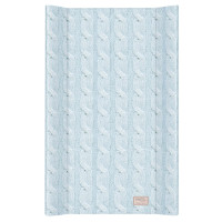 Пеленальная доска Cebababy 50x70 Pastel Collection Cable stitch W-200-100-548, blue, голубой
