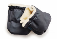 Перчатки Twins Snow меховые 80-192-10, grey, серый