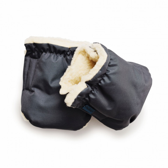 Перчатки Twins Snow меховые 80-192-10, grey, серый