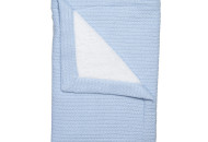 Children's blanket Twins Pastel nude insulated 100x100 light blue