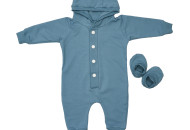 ROMPER TWINS Knitwood 62R 2021-PT-04, Blue, Blue