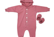 Ромпер Twins трикотажный 62р 2021-PT-24, powder pink, пудра