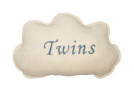 Бампер - подушка Twins Cloud именная мультицвет