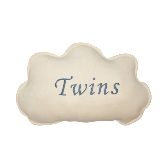 Бампер - подушка Twins Cloud именная мультицвет