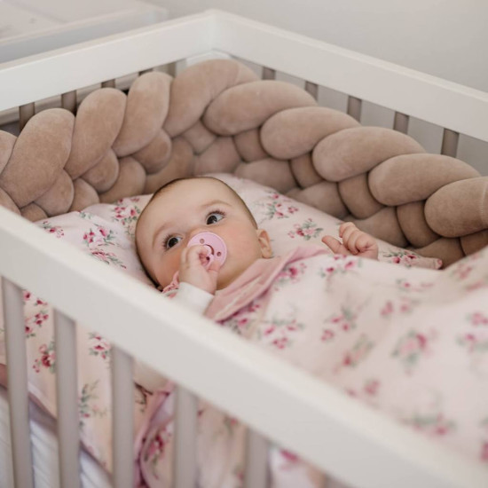 Bumper - pigtail Twins 4-strand 200 cm latte