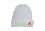Шапочка Twins Ego велюр с вышивкой (0-3 мес), grey