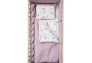 Постельный комплект 6 эл Twins Waffle, lila, фиолетовый