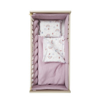 Постельный комплект 6 эл Twins Waffle, lila, фиолетовый